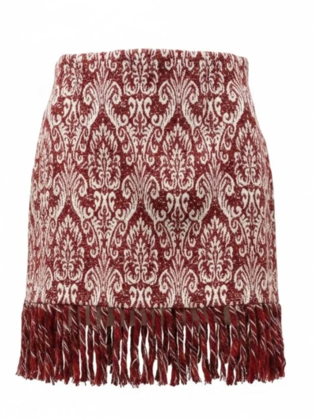 Chloe Fringe Tapestry Skirt